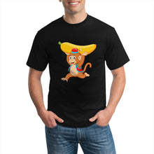 Load image into Gallery viewer, Monkey Playing Big Banana Men's Short Sleeve T-shirt