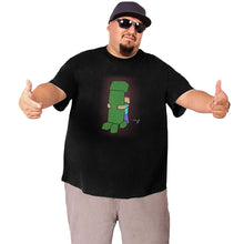 Load image into Gallery viewer, Minecraft Embrace Creeper Big Size Men's T-shirt