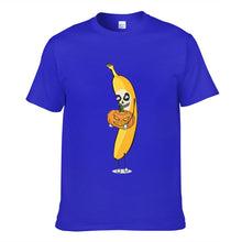 Load image into Gallery viewer, Cartoon Skull Halloween Banana Men's Short Sleeve T-shirt