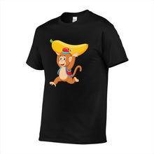 Load image into Gallery viewer, Monkey Playing Big Banana Men's Short Sleeve T-shirt