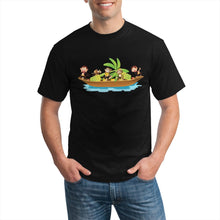 Load image into Gallery viewer, Monkey On Boat Move Banana Men's Short Sleeve T-shirt