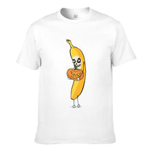 Load image into Gallery viewer, Cartoon Skull Halloween Banana Men's Short Sleeve T-shirt