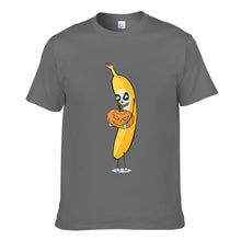 Load image into Gallery viewer, Cartoon Skull Halloween Banana Men's Short Sleeve T-shirt