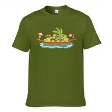 Load image into Gallery viewer, Monkey On Boat Move Banana Men's Short Sleeve T-shirt