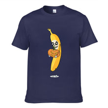 Load image into Gallery viewer, Cartoon Skull Halloween Banana Men's Short Sleeve T-shirt