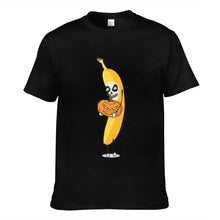 Load image into Gallery viewer, Cartoon Skull Halloween Banana Men's Short Sleeve T-shirt
