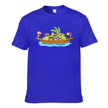 Load image into Gallery viewer, Monkey On Boat Move Banana Men's Short Sleeve T-shirt