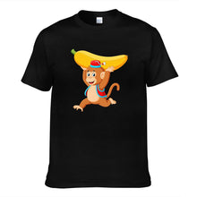 Load image into Gallery viewer, Monkey Playing Big Banana Men's Short Sleeve T-shirt