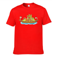 Load image into Gallery viewer, Monkey On Boat Move Banana Men's Short Sleeve T-shirt