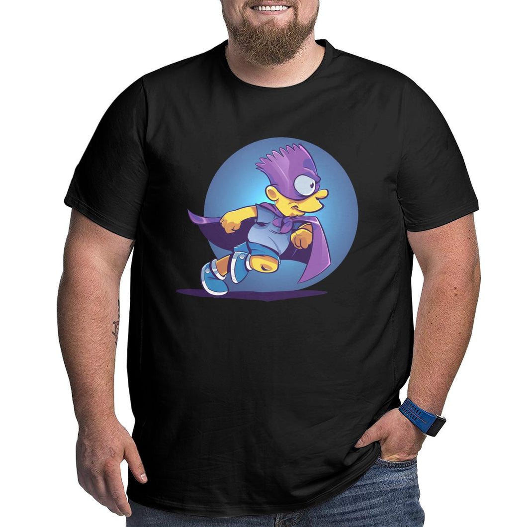 The Simpsons Bartman Big Size Men's T-shirt