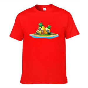 Pineapple House On Island Men's Short Sleeve T-shirt