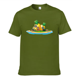 Pineapple House On Island Men's Short Sleeve T-shirt