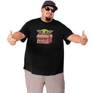 Star Wars Adopt This Yoda Baby Jedi Big Size Men's T-shirt