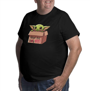 Star Wars Adopt This Yoda Baby Jedi Big Size Men's T-shirt