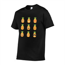Load image into Gallery viewer, Orange Cartoon Pineapple Men&#39;s Short Sleeve T-shirt
