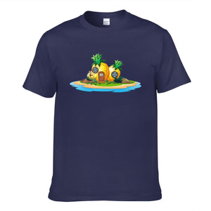 Pineapple House On Island Men's Short Sleeve T-shirt