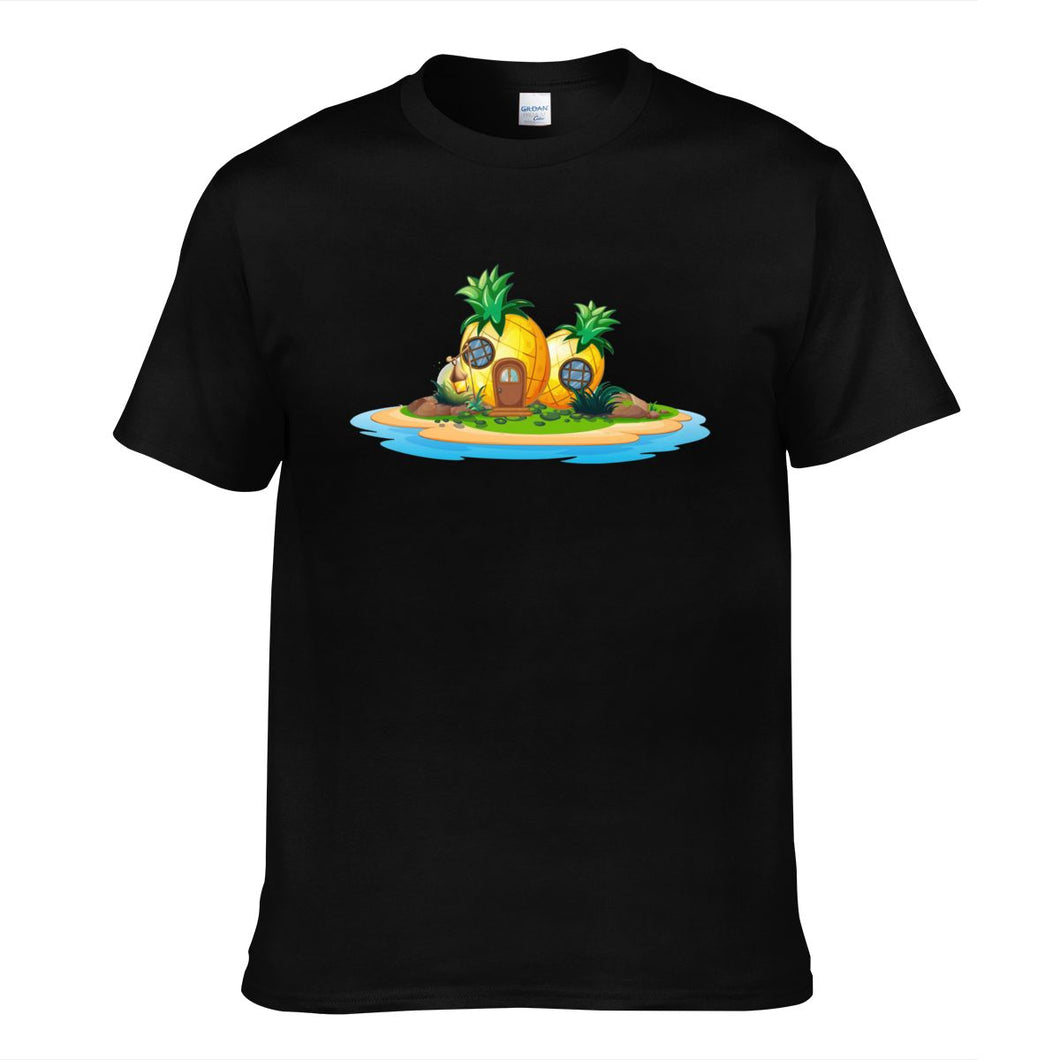 Pineapple House On Island Men's Short Sleeve T-shirt